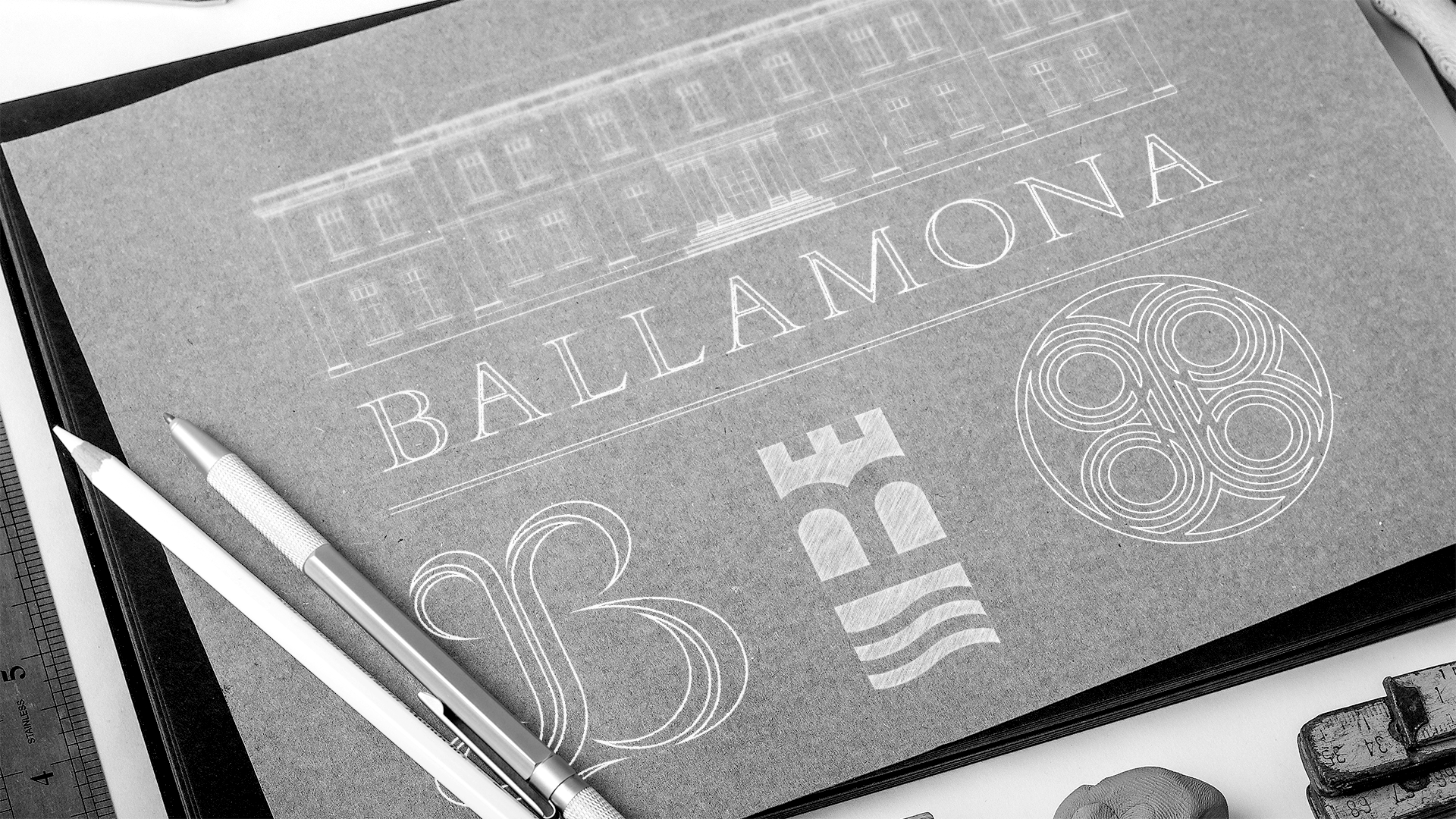 Ballamona Logo Sketch