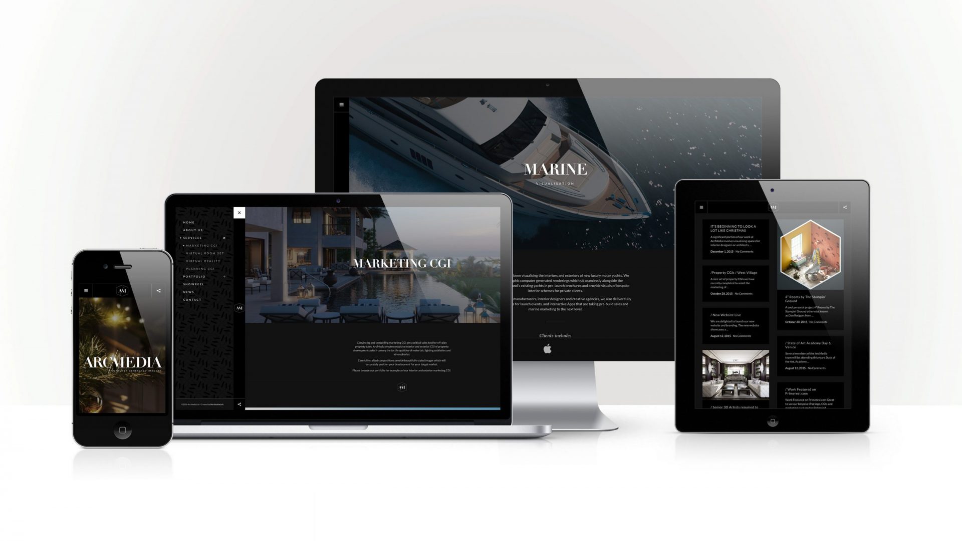 ArcMedia Responsive Website