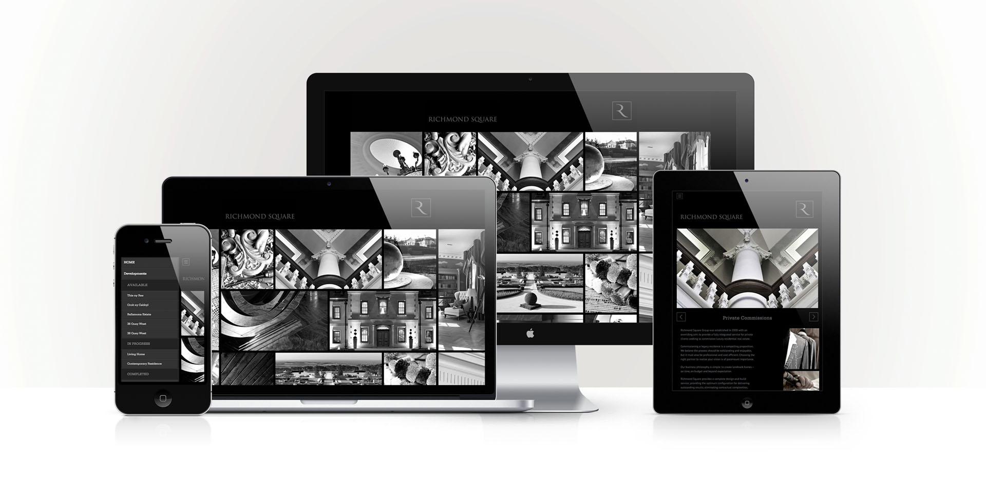 Richmond Square Group responsive website