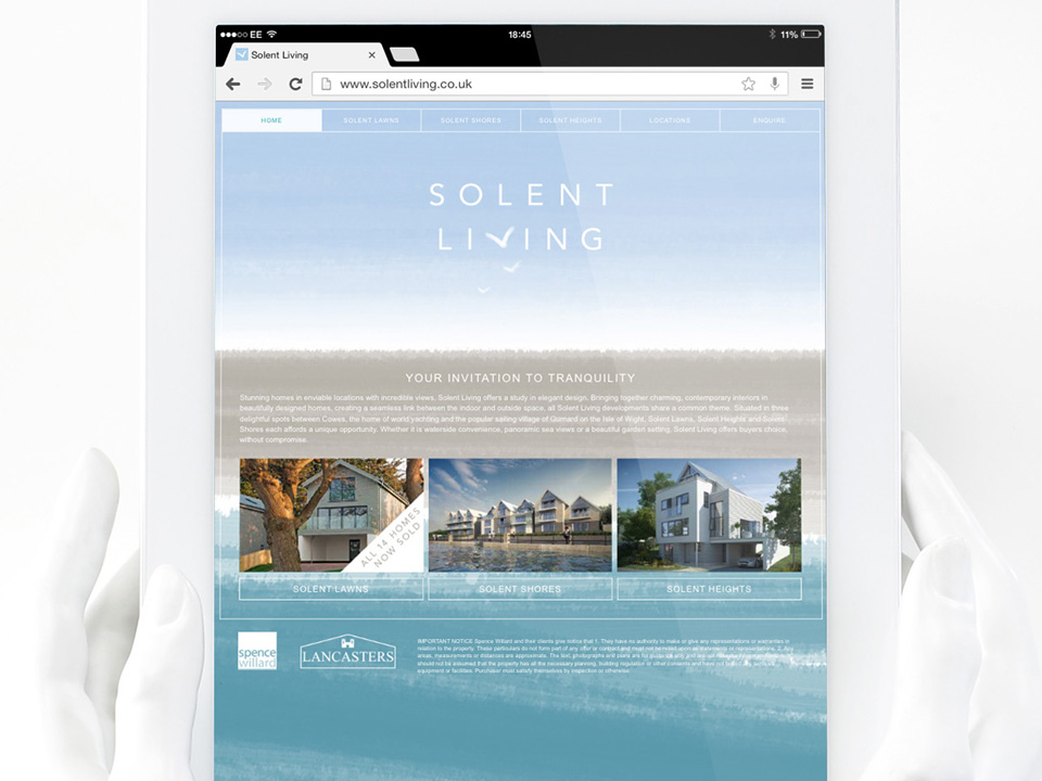 Solent Living website