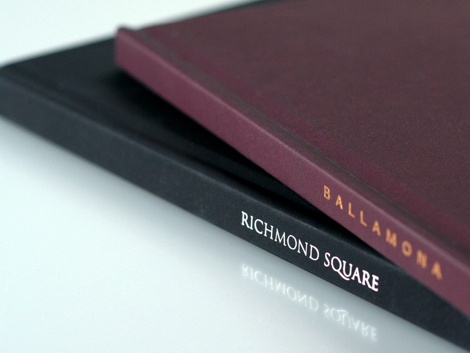 Richmond Square book & Ballamona book detail